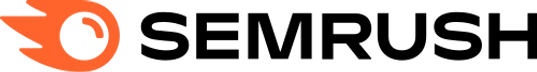 Semrush logo, the SEO research tool used in class